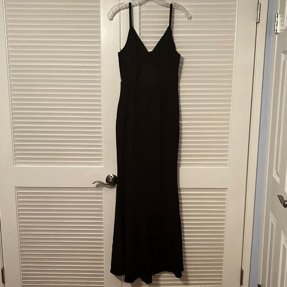 Lulu’s Moments Of Bliss Black Backless Mermaid Maxi Dress, M - Picture 6 of 11